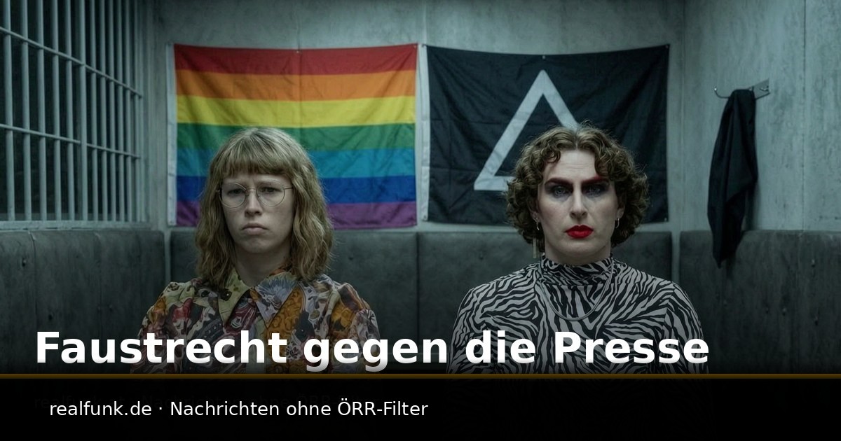Faustrecht gegen die Presse